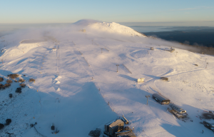 Mount Buller yesterday morning.Photo: Buller